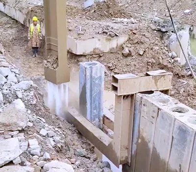 নীরব উদ্ভাবক: পাইলিংয়ের জন্য উচ্চ চাপের জলের জেট ড্রিলিং